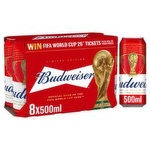 Budweiser 500 Cans 8 Pack